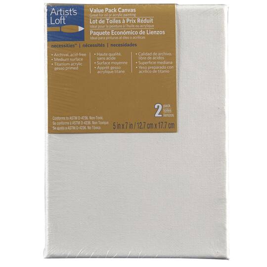 Value Pack Canvas 2 Pack By Artist S Loft Necessities Michaels